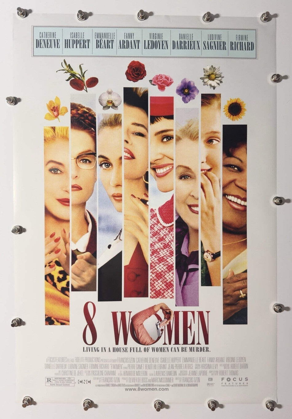 8 Women - Original Movie Poster - 2002 - Rolled DS