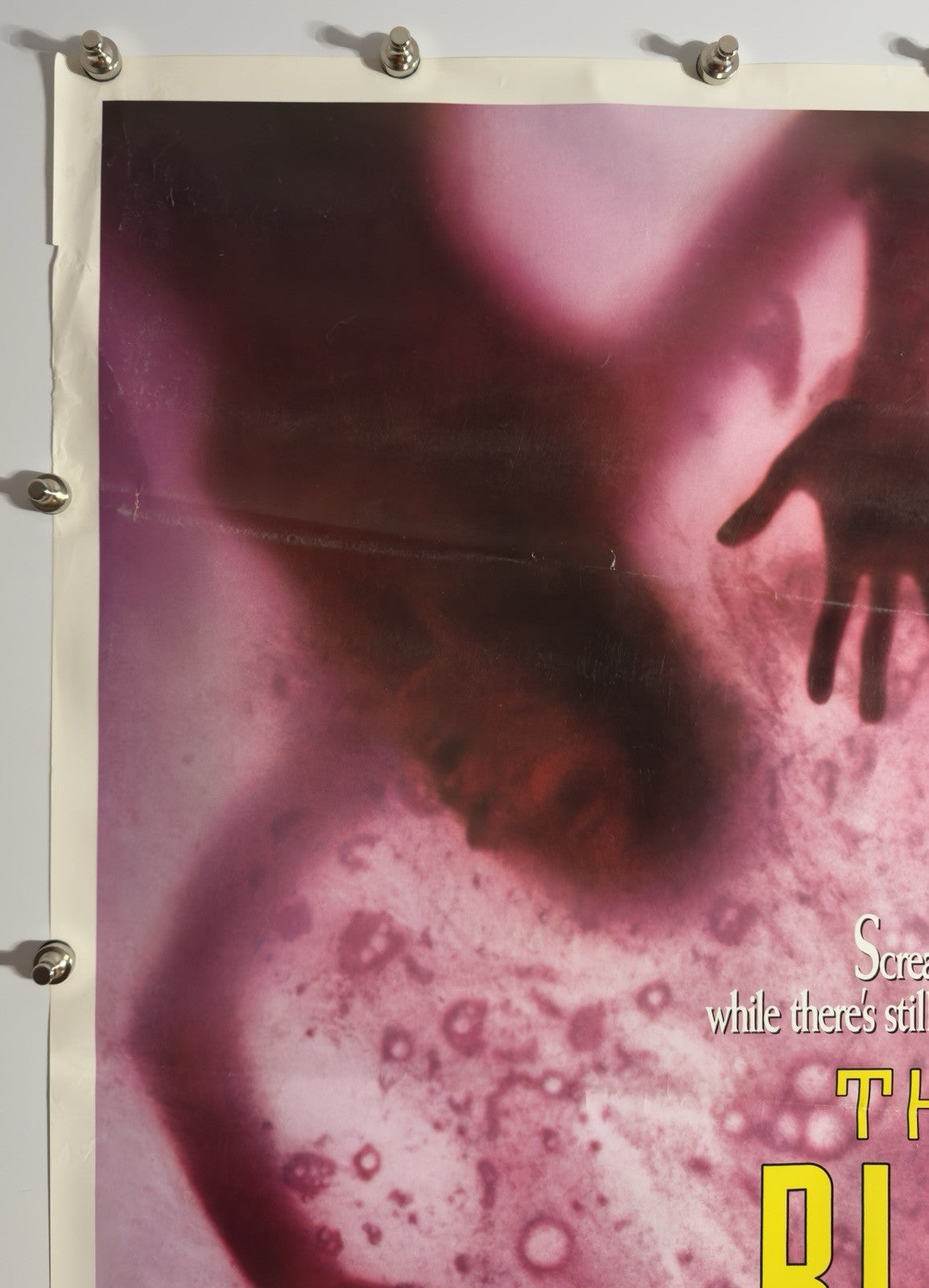 The Blob - Original Movie Poster - 1988 - Rolled SS