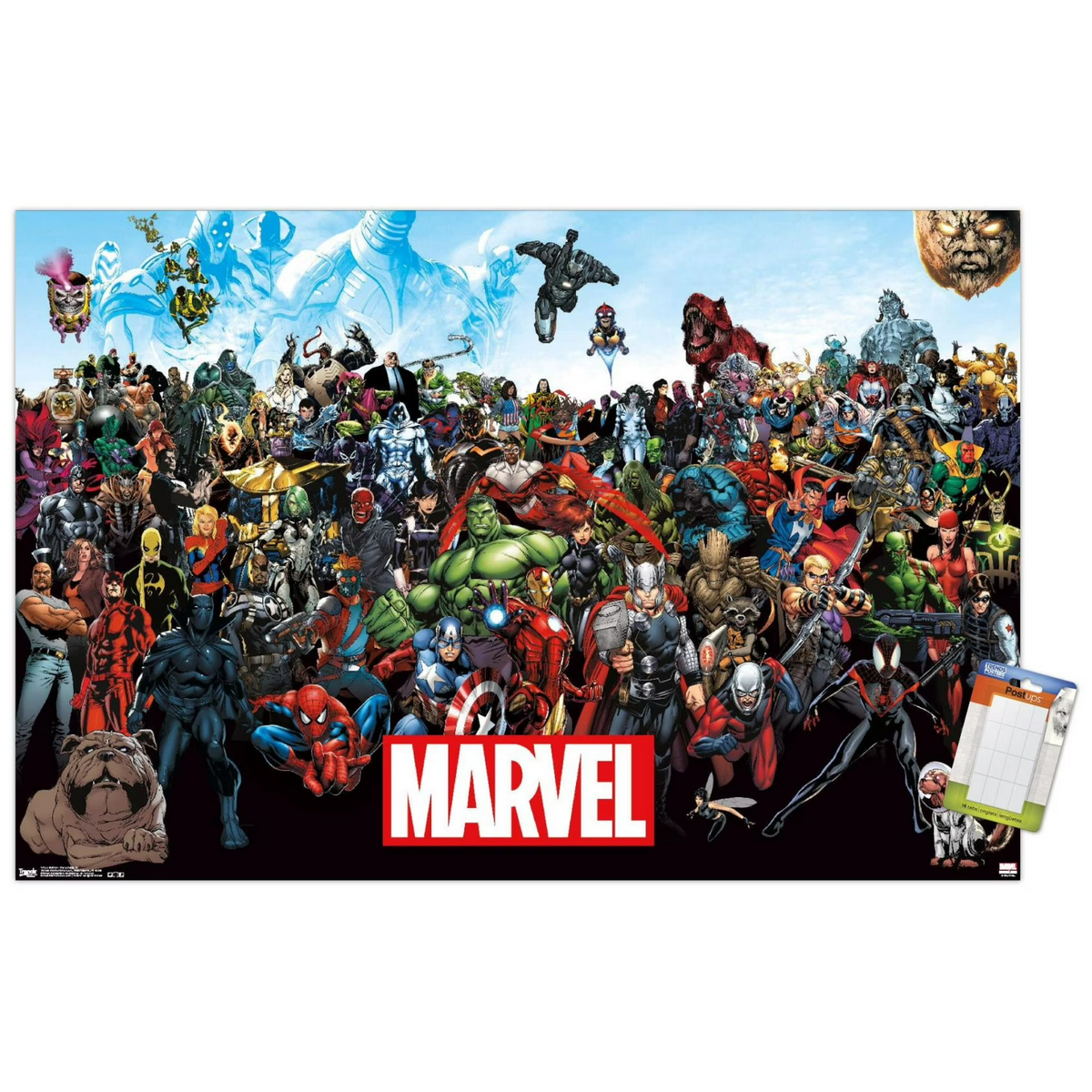 MARVEL Lineup Poster - Trends International - NEW OLD STOCK - 22 x 34 - RP14133