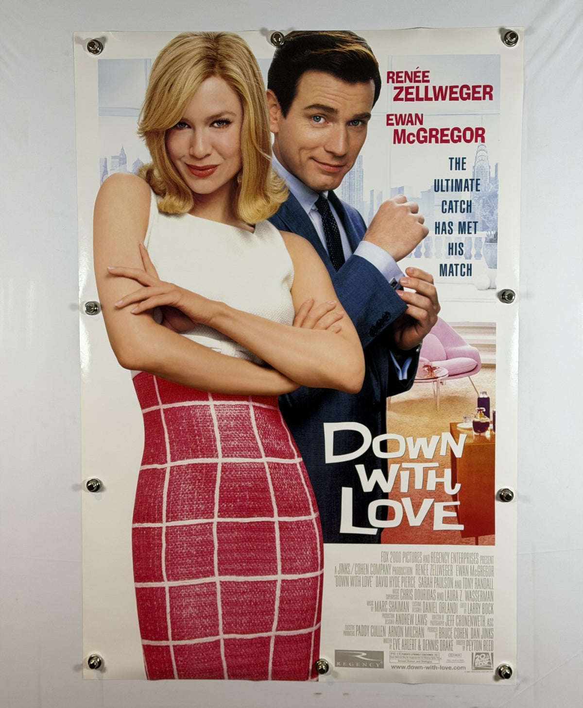 Down With Love (2003) - (A) - Original Movie Poster - 27 x 40 - Rolled DS