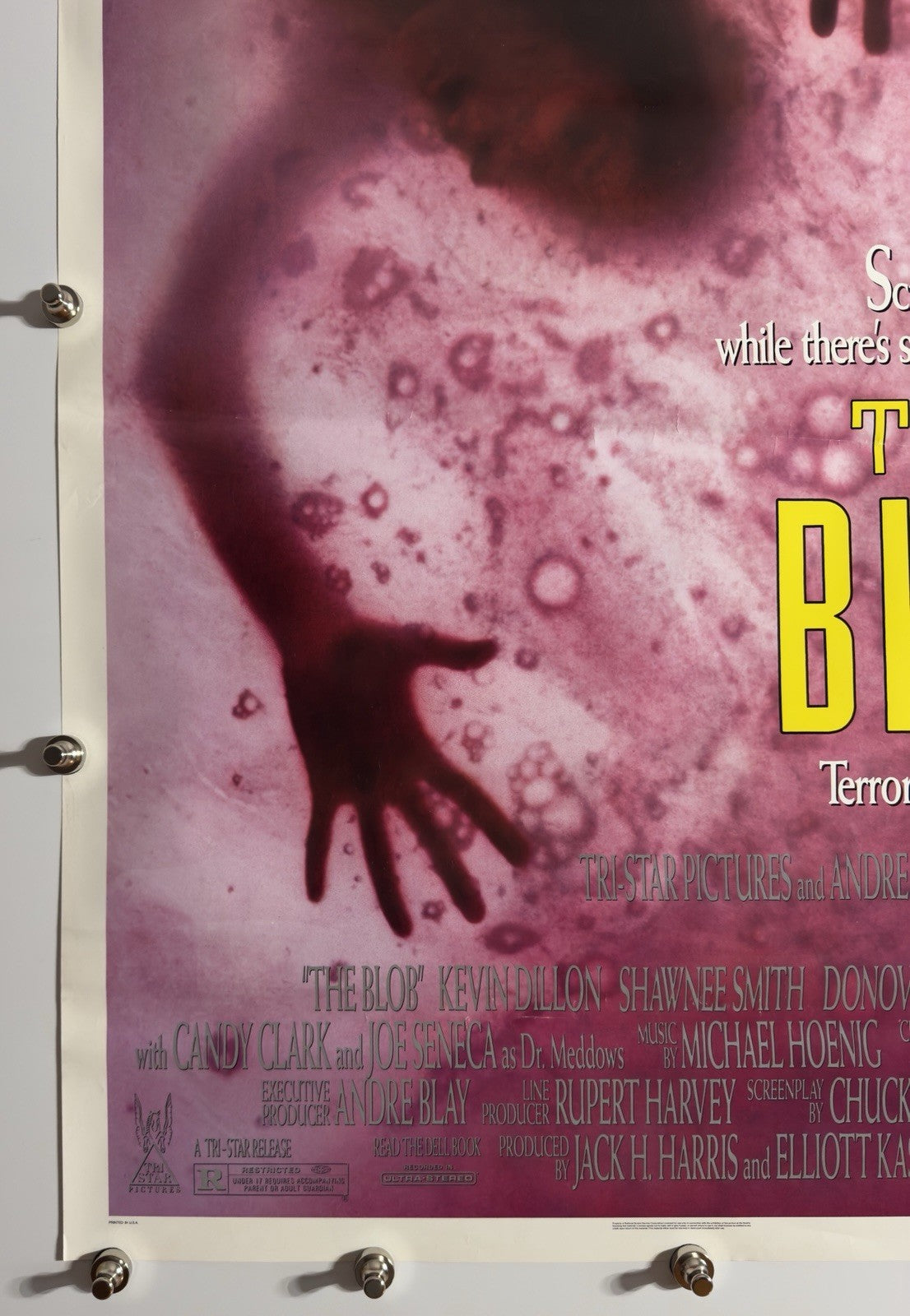 The Blob - Original Movie Poster - 1988 - Rolled SS