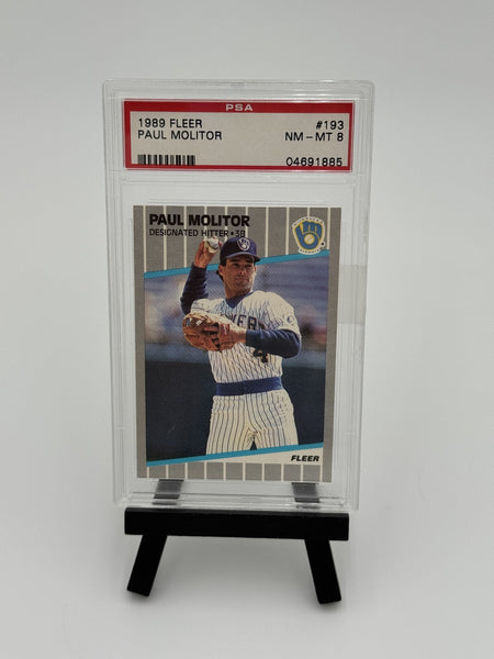 1989 Fleer - Paul Molitor #193