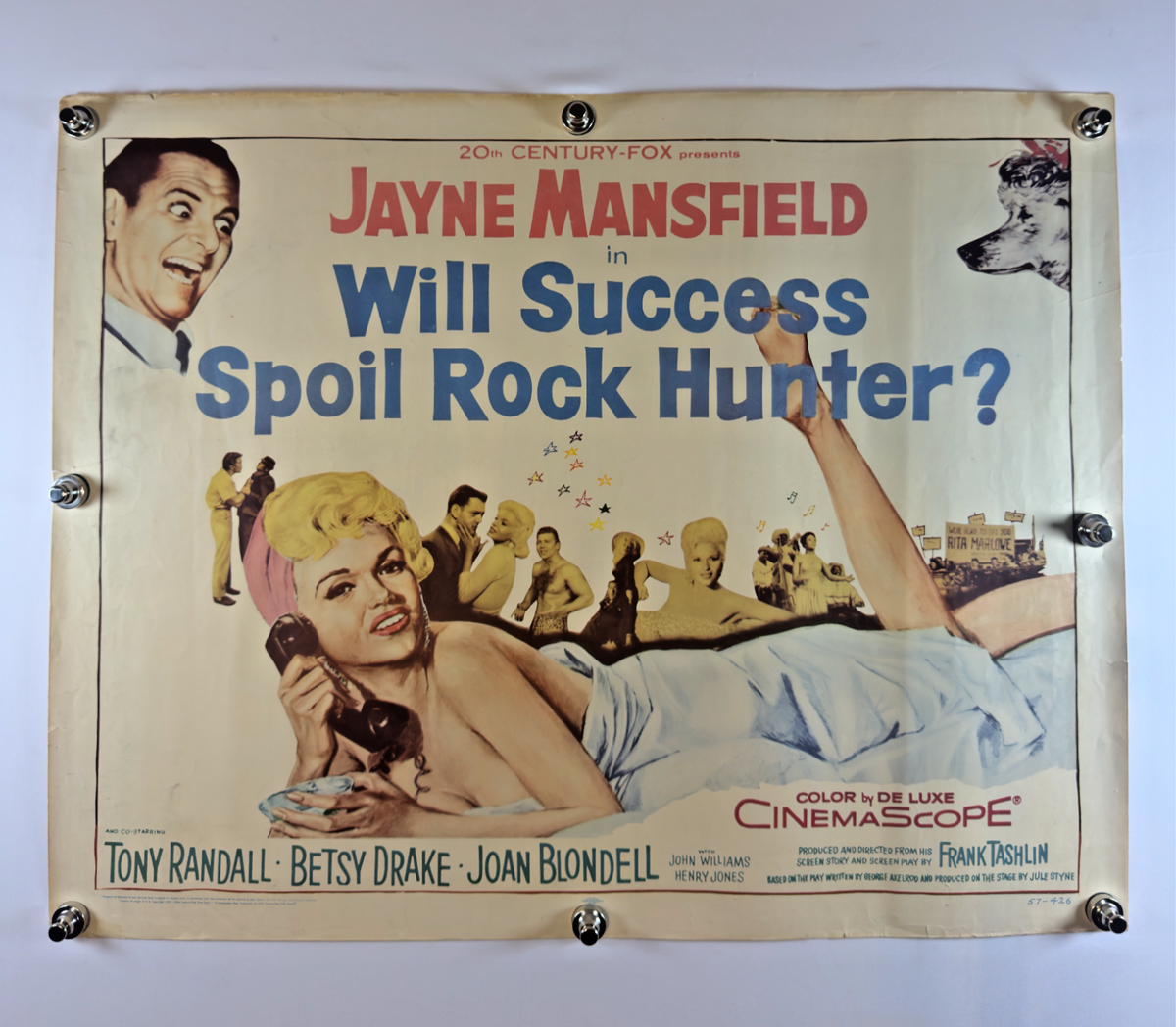 Will Success Spoil Rock Hunter? (1957) - Original Movie Poster - Rolled SS