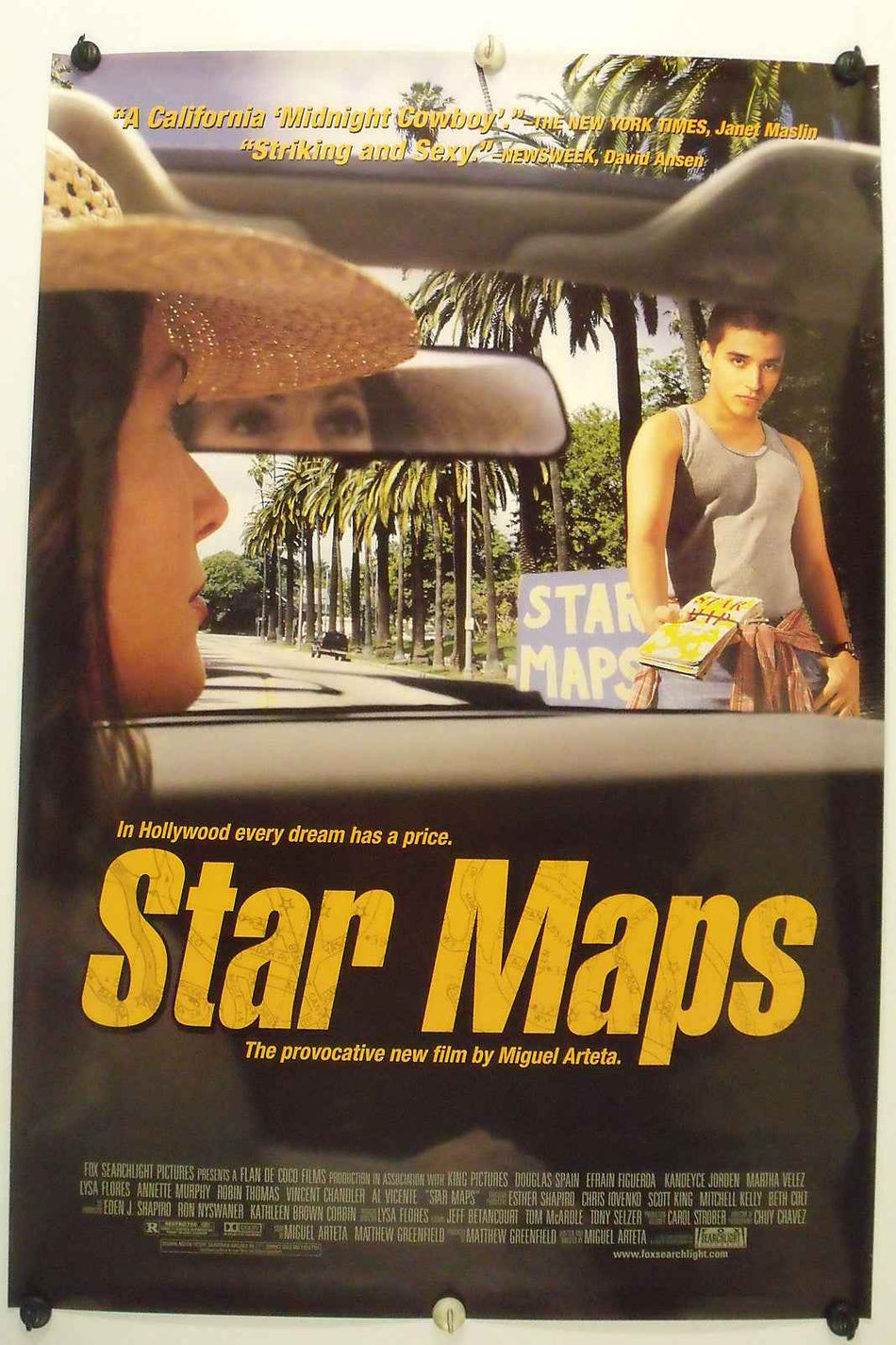 STAR MAPS 1997 Original Movie Poster 27x40 SS Rolled Douglas Spain - Joe's Geek VLT