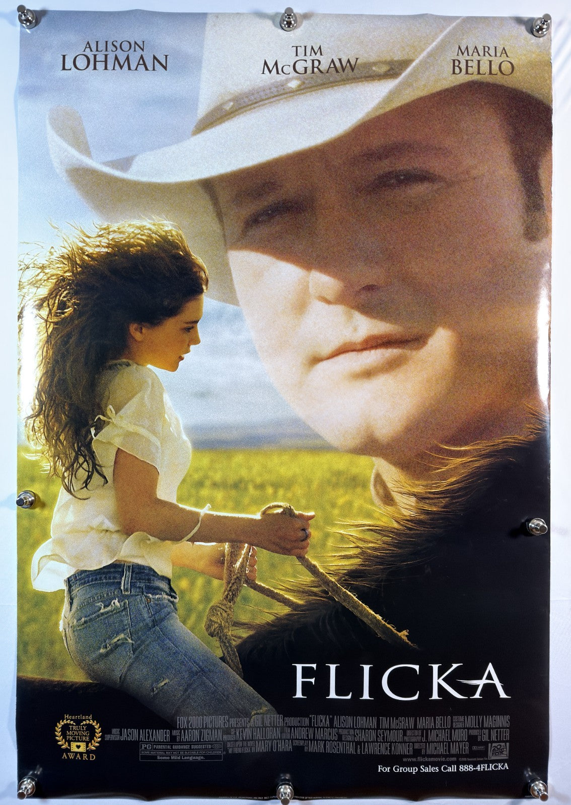 Flicka (2006) - Original Movie Poster - 27 x 40 - Rolled DS