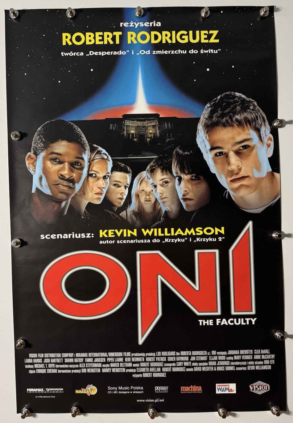 THE FACULTY 1998 Original Movie Poster 27x40 SS Rolled Josh Hartnett - Joe's Geek VLT
