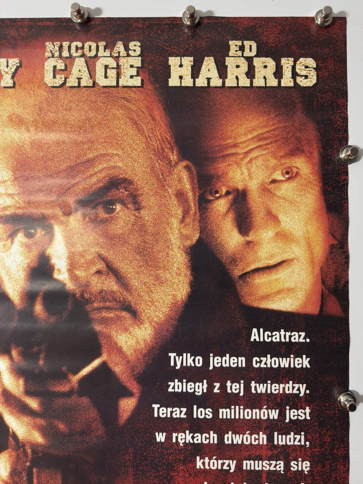 The Rock - Original Movie Poster - 1996 - Rolled SS