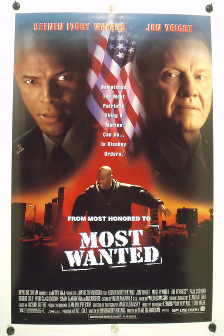 MOST WANTED 1997 Original Movie Poster 27x40 DS Rolled Keenen Ivory Wayans - Joe's Geek VLT