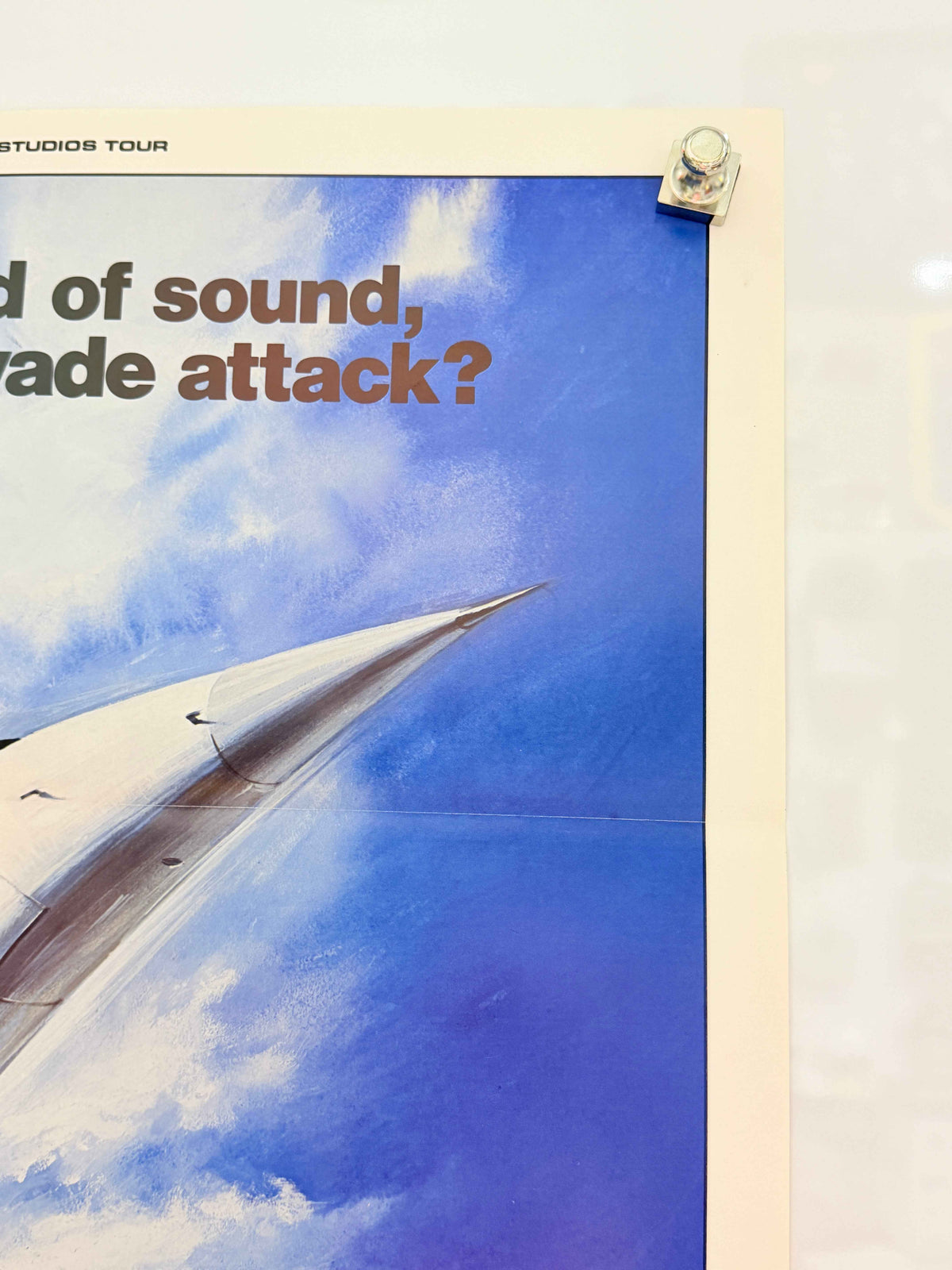 THE CONCORDE AIRPORT '79 1979 Original Movie Poster 27x41 SS Alain Delon