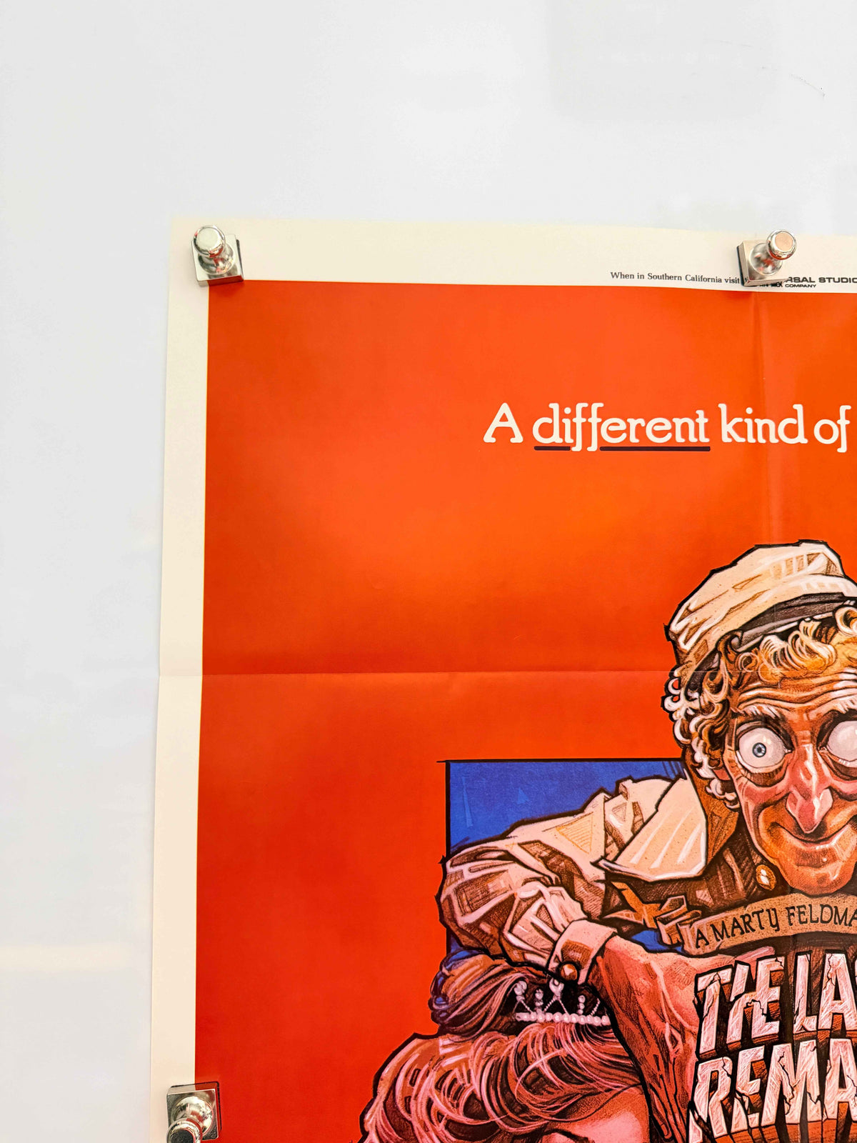 THE LAST REMAKE OF BEAU GESTE 1977 Original Movie Poster 27x41 SS Marty Feldman