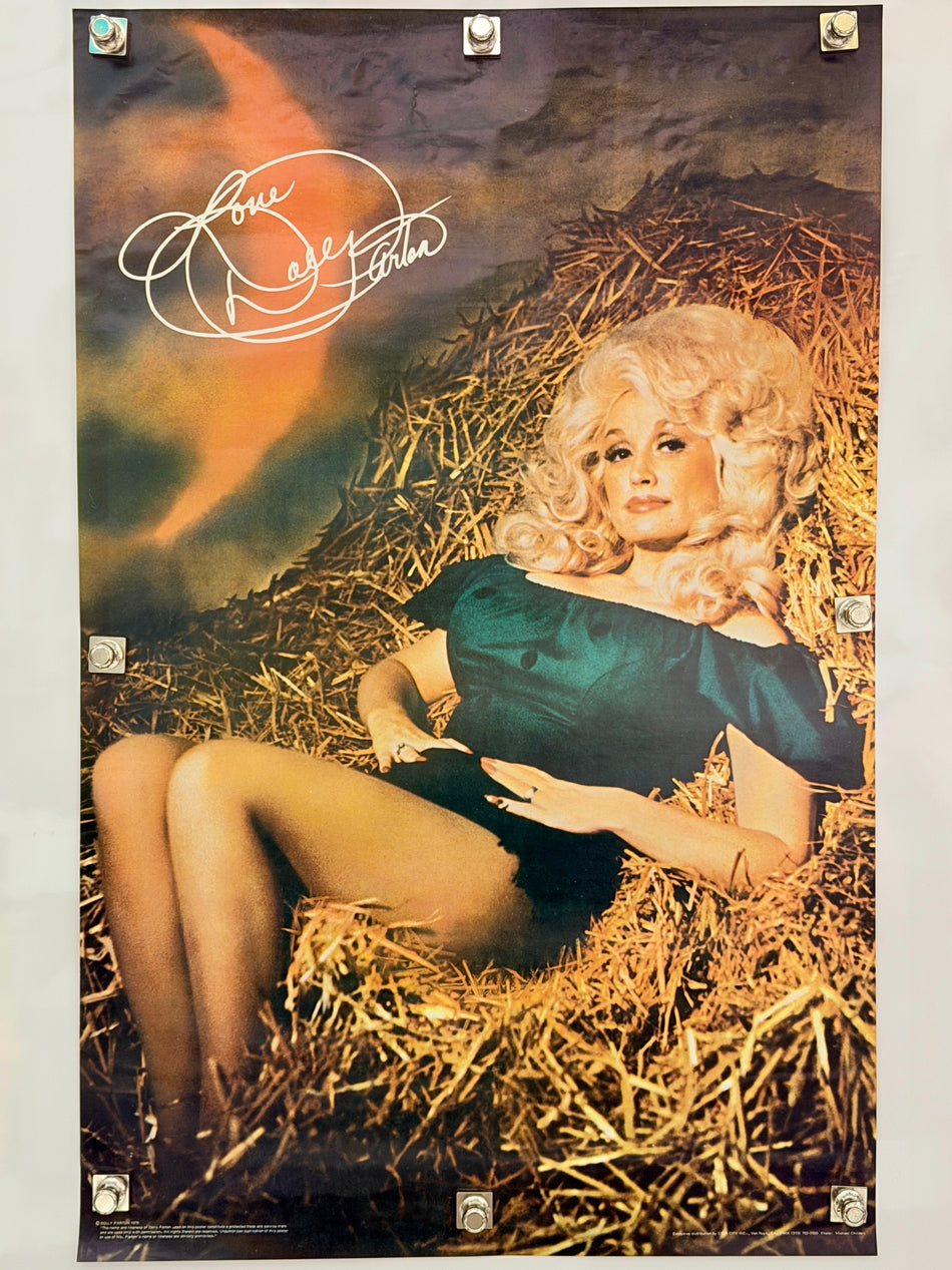 LOVE DOLLY PARTON 1978 Original Rolled Star City Poster 22x34