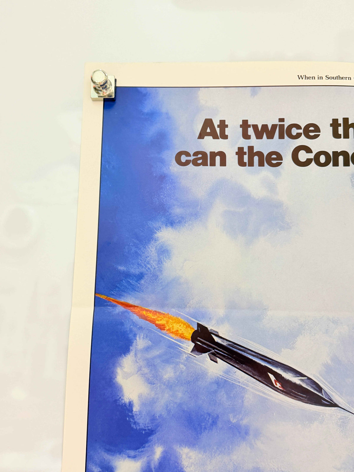 THE CONCORDE AIRPORT '79 1979 Original Movie Poster 27x41 SS Alain Delon