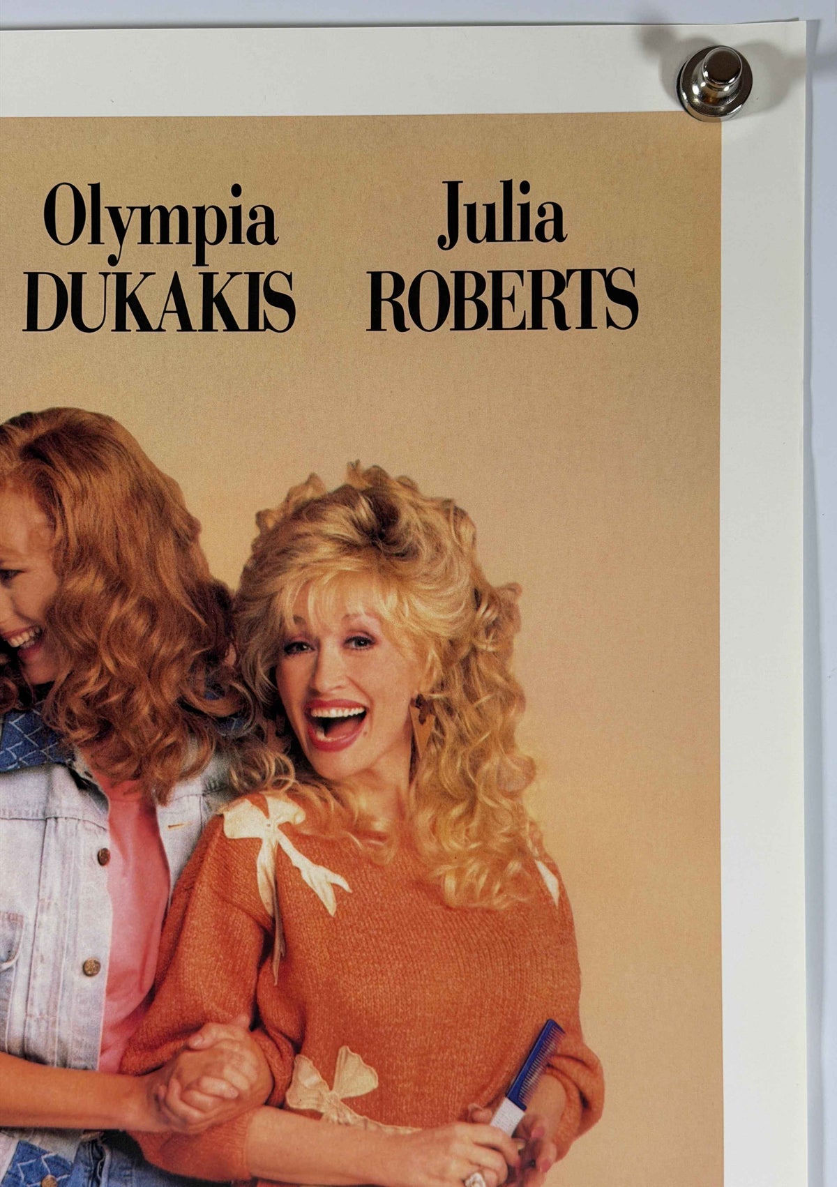 STEEL MAGNOLIAS 1989 Original Advance Movie Poster 27 x 41 SS Sally Field