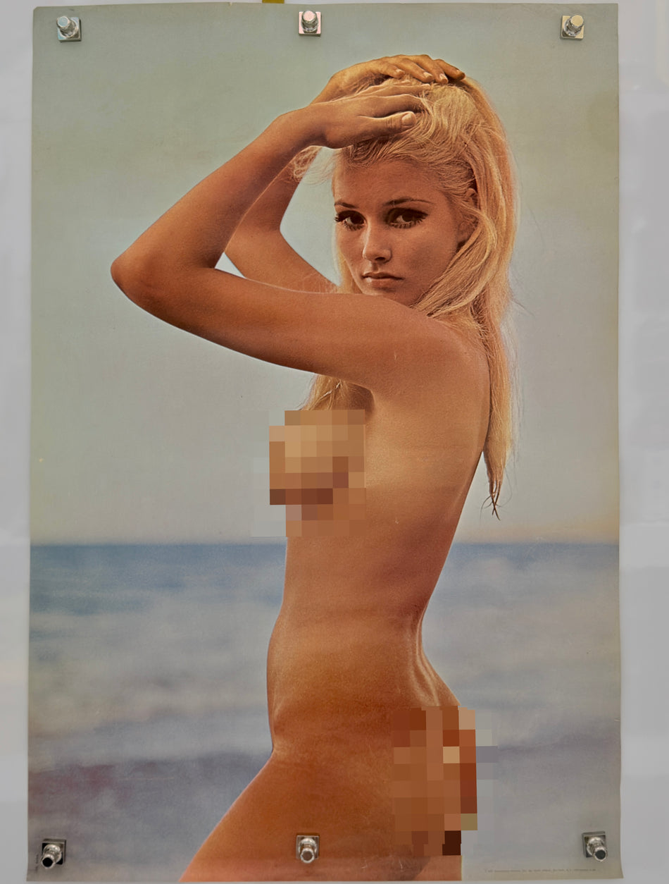 CALIFORNIA DREAM GIRL #188 KEKE 1971 Vintage Personality Poster 26x39 Rolled