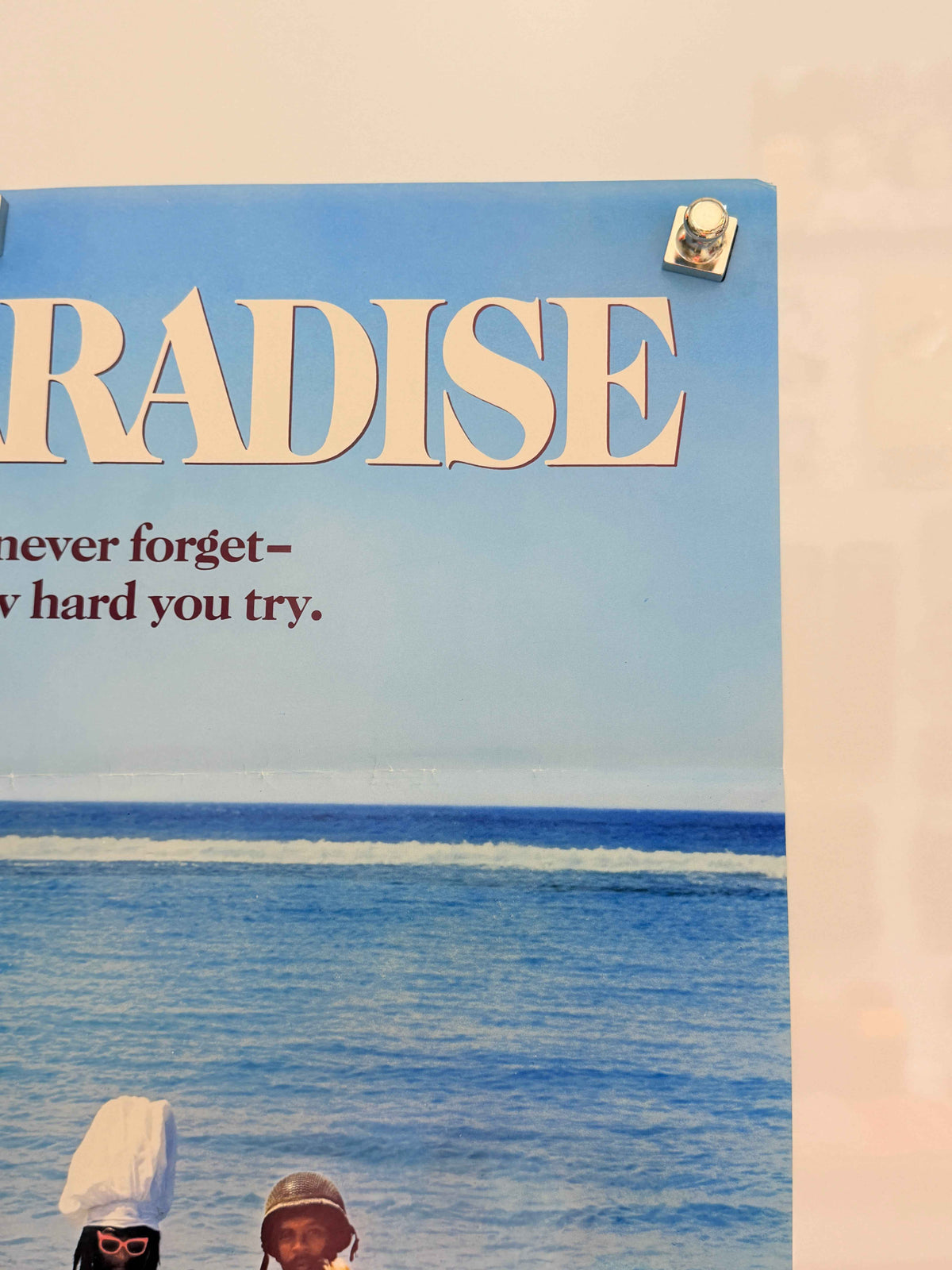 CLUB PARADISE 1986 Original Movie Poster 27x41 SS Robin Williams
