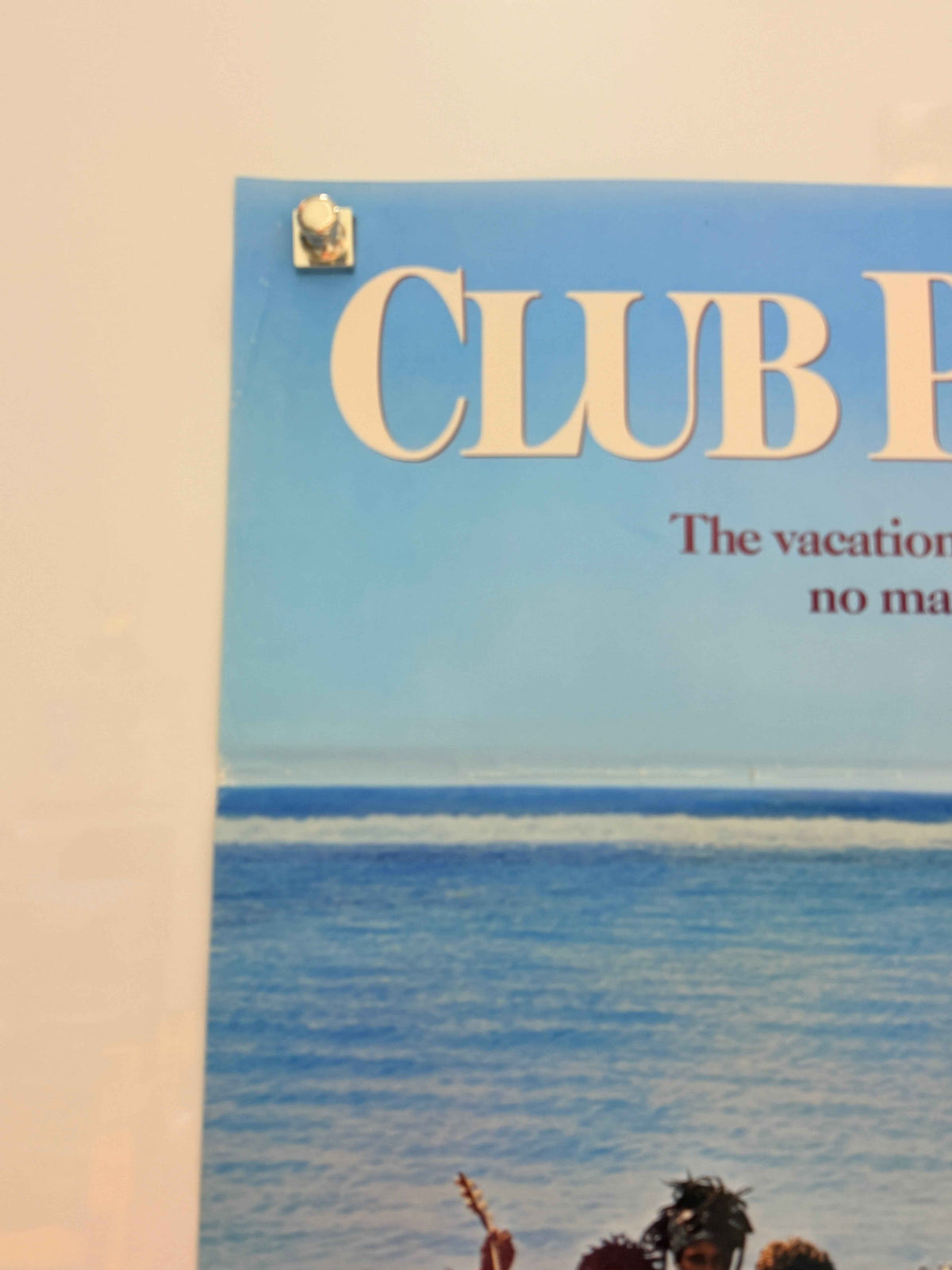 CLUB PARADISE 1986 Original Movie Poster 27x41 SS Robin Williams