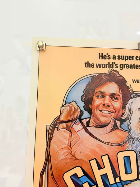 C.H.O.M.P.S. 1979 Original Movie Poster 27x41 SS Wesley Eure