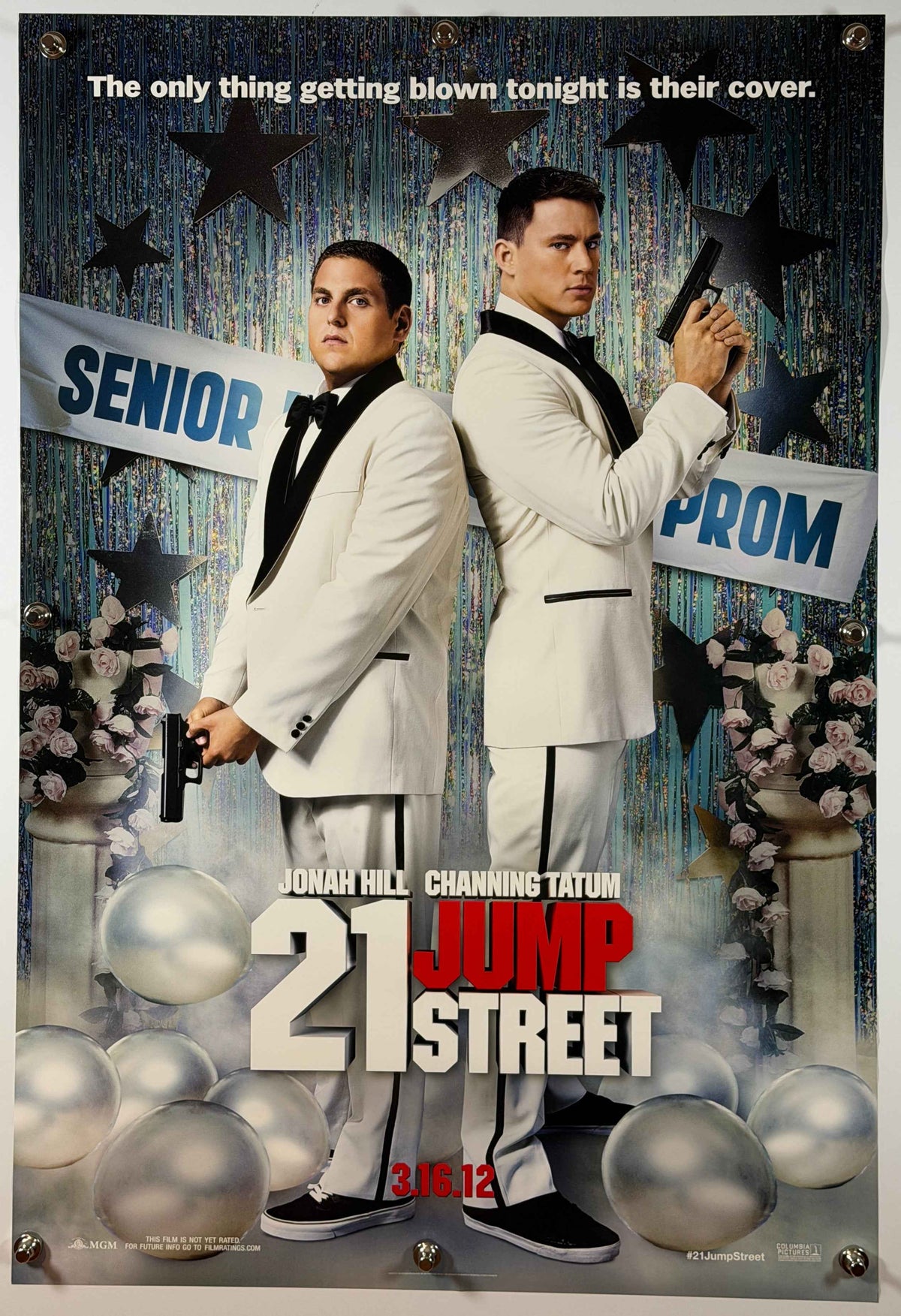 21 JUMP STREET 2012 Original Teaser Movie Poster 27 x 40 DS Jonah Hill