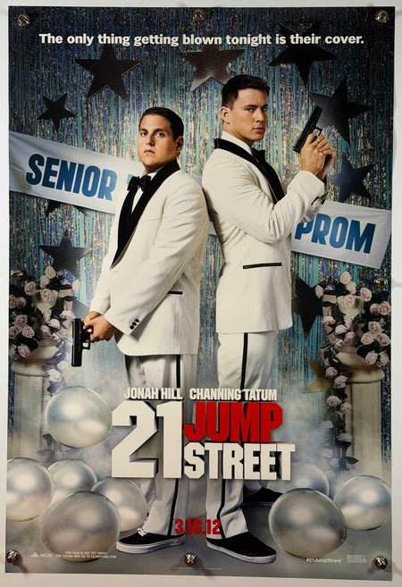 21 JUMP STREET 2012 Original Teaser Movie Poster 27 x 40 DS Jonah Hill