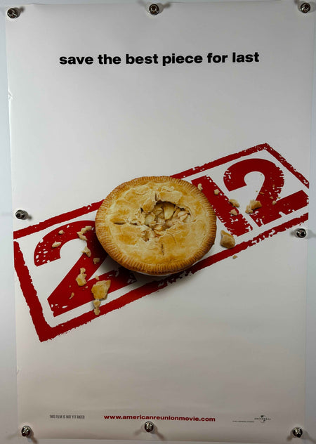 AMERICAN REUNION 2012 Original Teaser Movie Poster 27 x 40 DS Jason Biggs