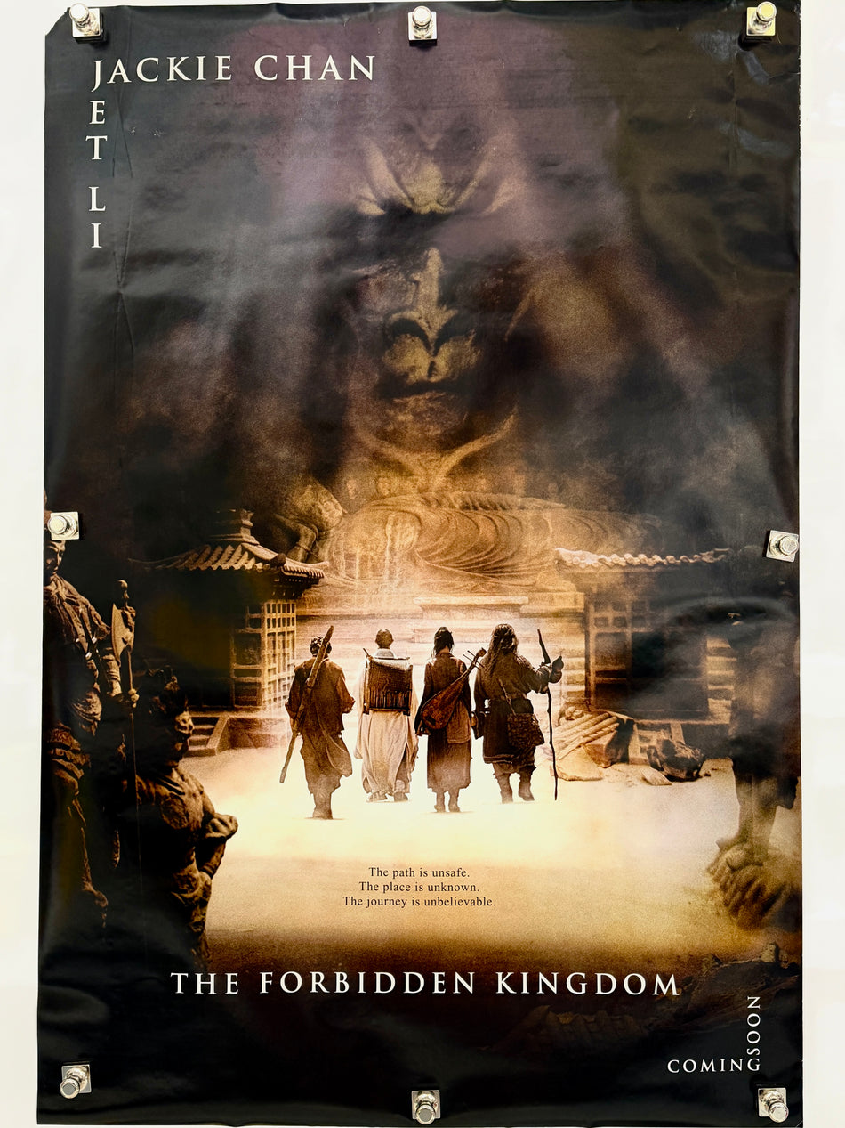 The Forbidden Kingdom 2008 Original Movie Poster 27x40 DS Rolled Advance Jackie Chan Jet Li