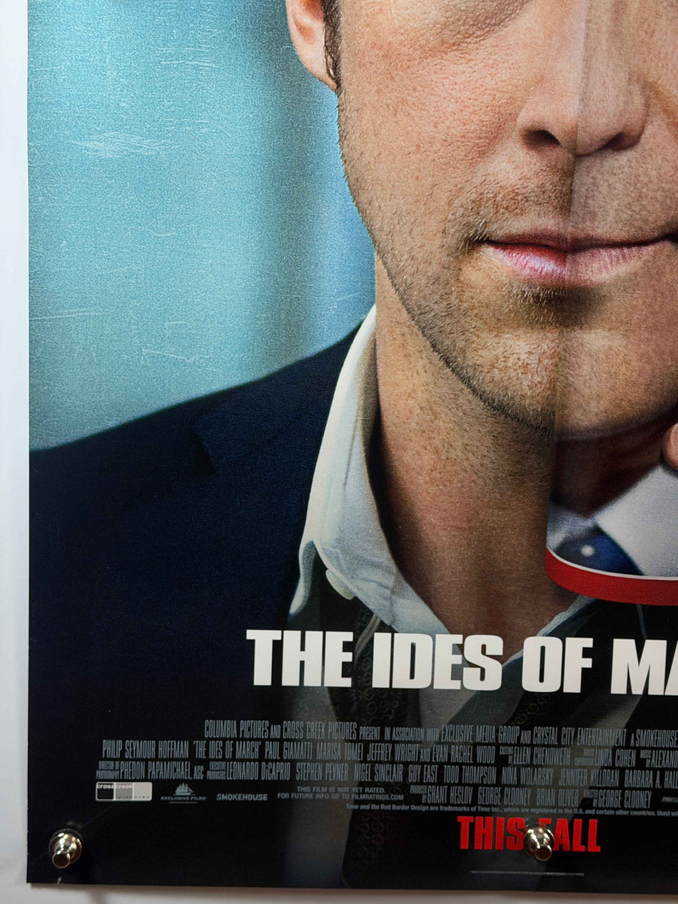 THE IDES OF MARCH 2011 Original Movie Poster 27x40 DS Rolled Ryan Gosling George Clooney