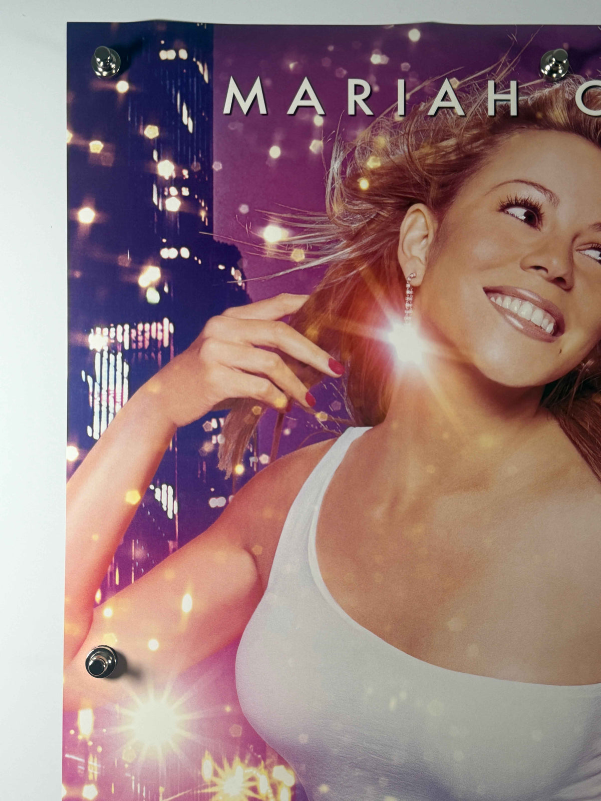 GLITTER 2001 Original Movie Poster 27x40 SS Rolled Mariah Carey Music Drama
