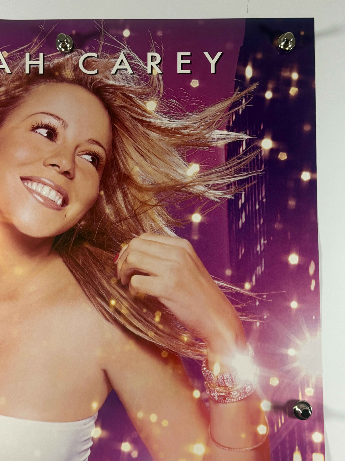 GLITTER 2001 Original Movie Poster 27x40 SS Rolled Mariah Carey Music Drama