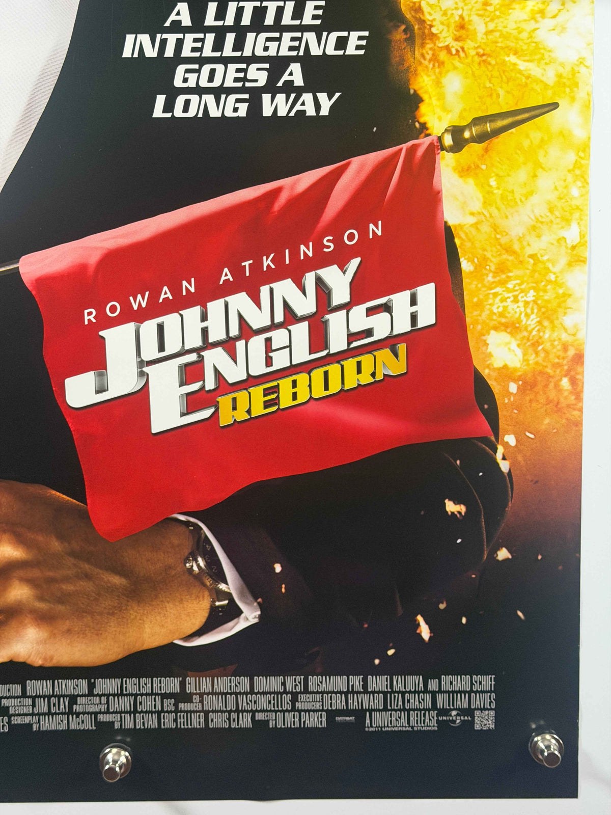 JOHNNY ENGLISH REBORN 2011 Original Movie Poster 27x40 DS Rolled Rowan Atkinson