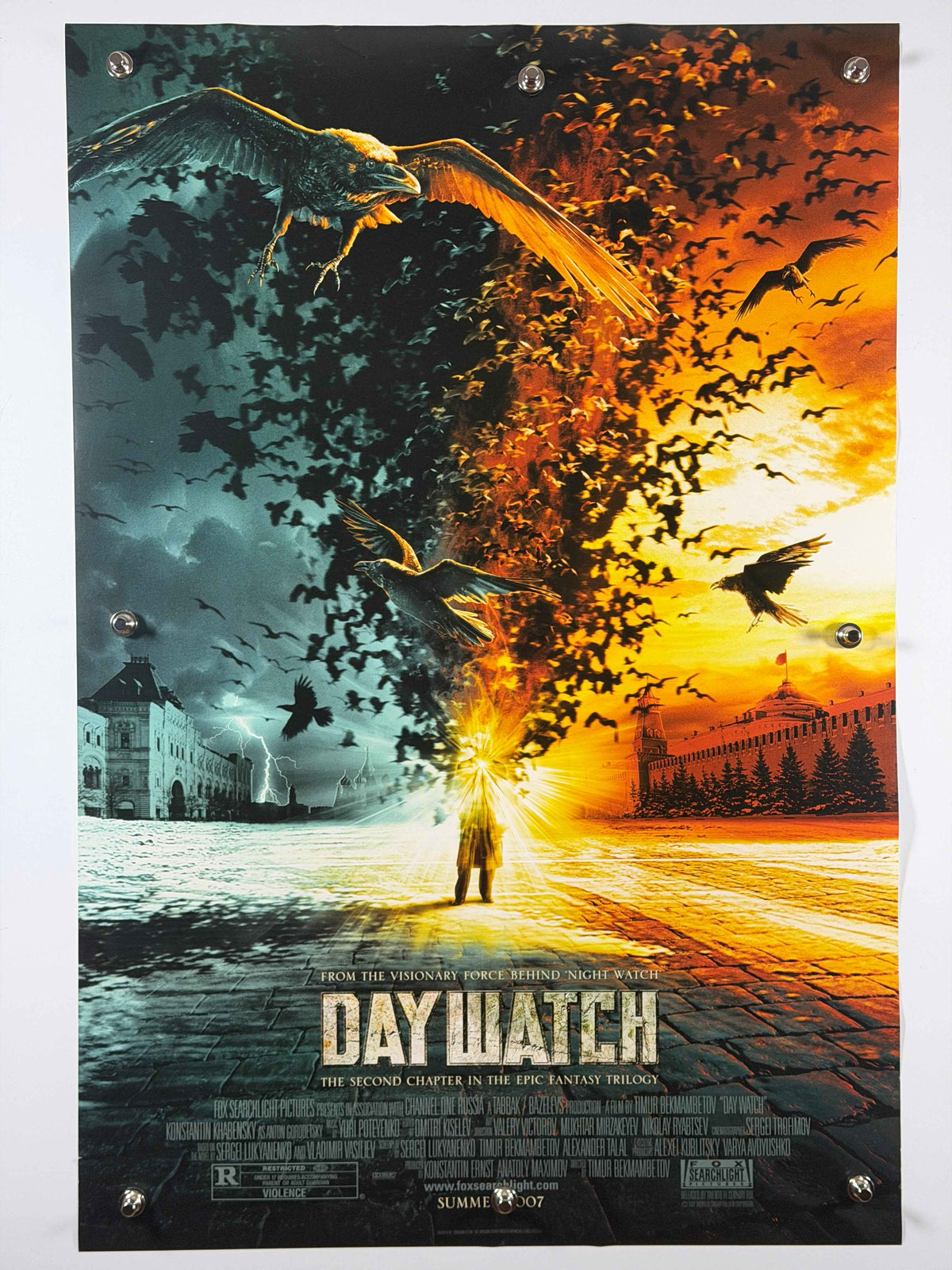 DAY WATCH 2007 Original Movie Poster 27x40 SS Rolled Fantasy Horror Timur Bekmambetov