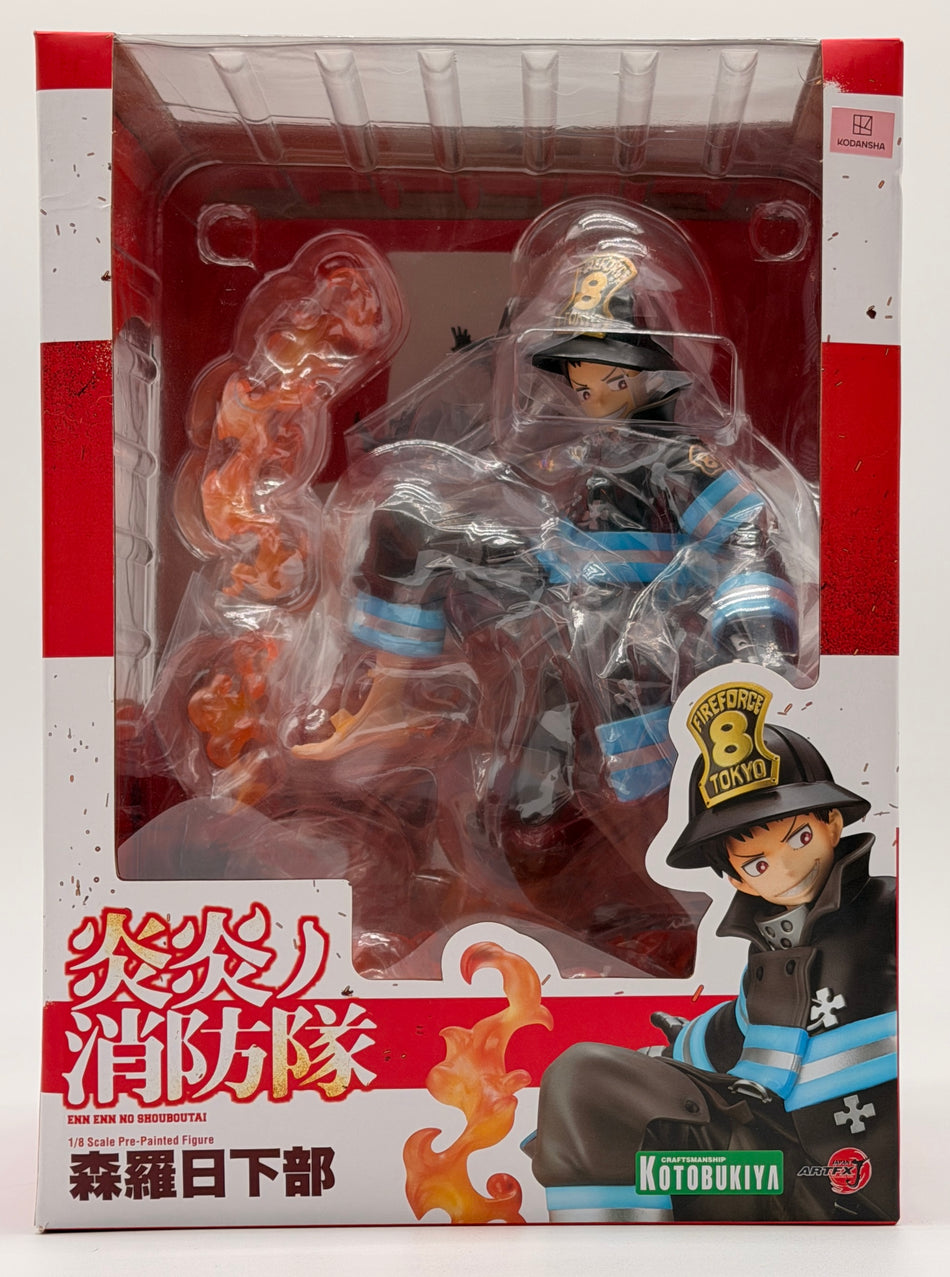 Kotobukiya ARTFX J Fire Force Shinra Kusakabe 1/8 Scale Figure PP843 w/ Box