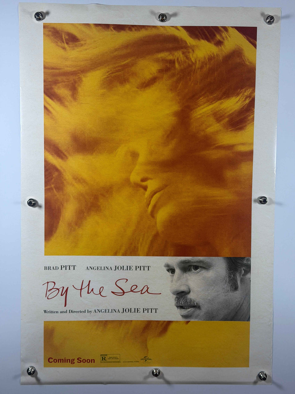BY THE SEA 2015 Original Movie Poster 27x40 DS Rolled Poster Brad Pitt Angelina Jolie