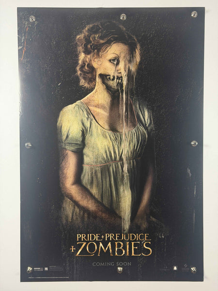 PRIDE + PREJUDICE + ZOMBIES 2016 Original Movie Poster 27x40 DS Rolled Poster Style A