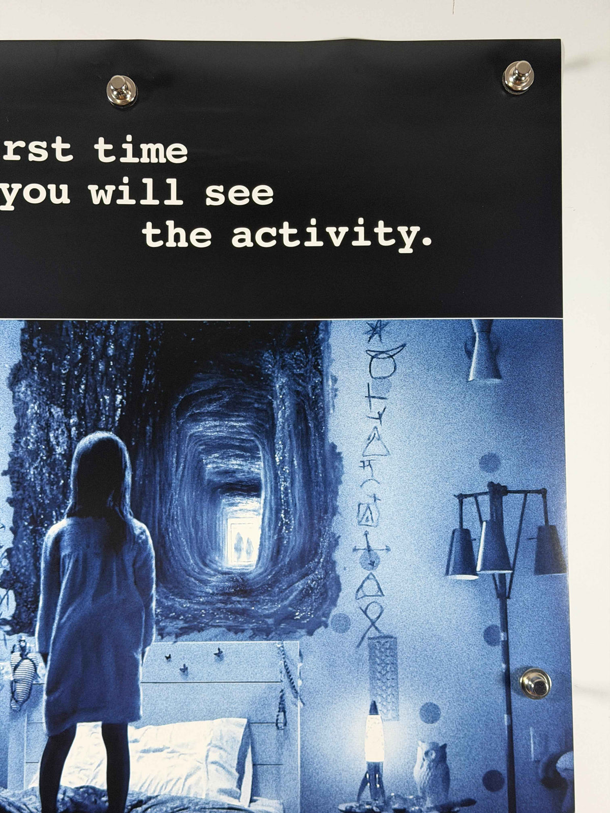 PARANORMAL ACTIVITY: THE GHOST DIMENSION 2015 Original Movie Poster 27x40 DS Rolled Poster