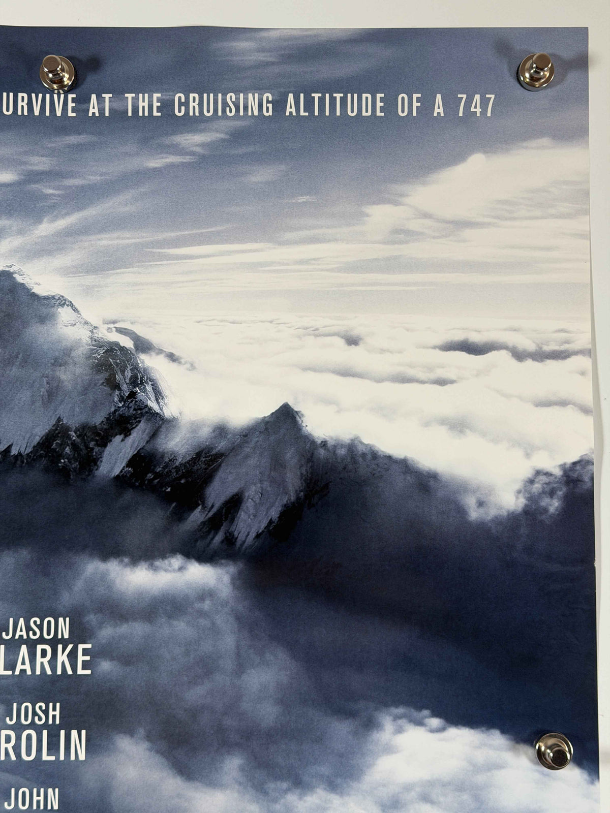 EVEREST 2015 Original Movie Poster 27x40 DS Rolled Advance One Sheet Jason Clarke Josh Brolin