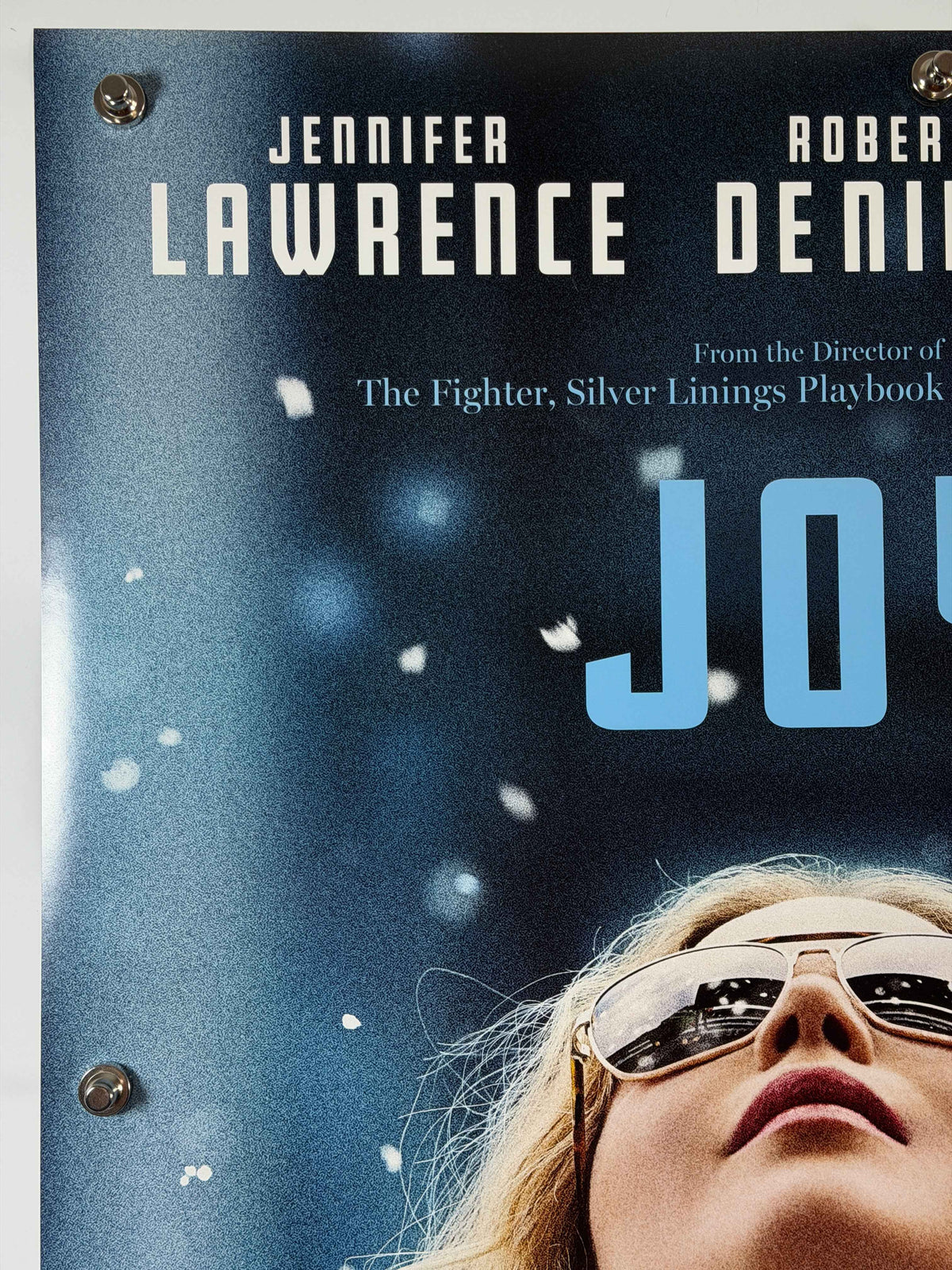 JOY 2015 Original Double-Sided Rolled Movie Poster 27x40 Jennifer Lawrence