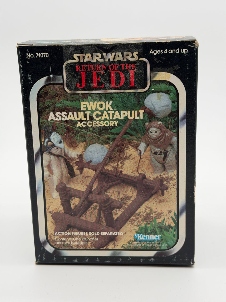 Star Wars Ewok Assault Catapult 1983 Kenner ROTJ Complete In Box CIB w Instructions