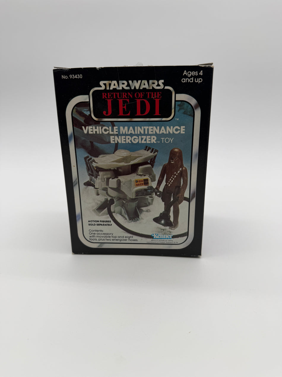Star Wars Vehicle Maintenance Energizer 1983 Kenner ROTJ CIB Complete w Unused Stickers