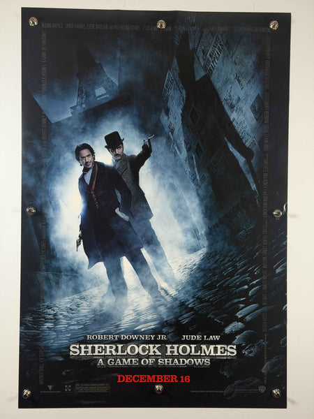 SHERLOCK HOLMES A GAME OF SHADOWS 2011 Original Movie Poster 27x40 DS Rolled Robert Downey Jr Jude Law