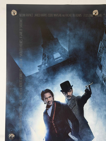 SHERLOCK HOLMES A GAME OF SHADOWS 2011 Original Movie Poster 27x40 DS Rolled Robert Downey Jr Jude Law