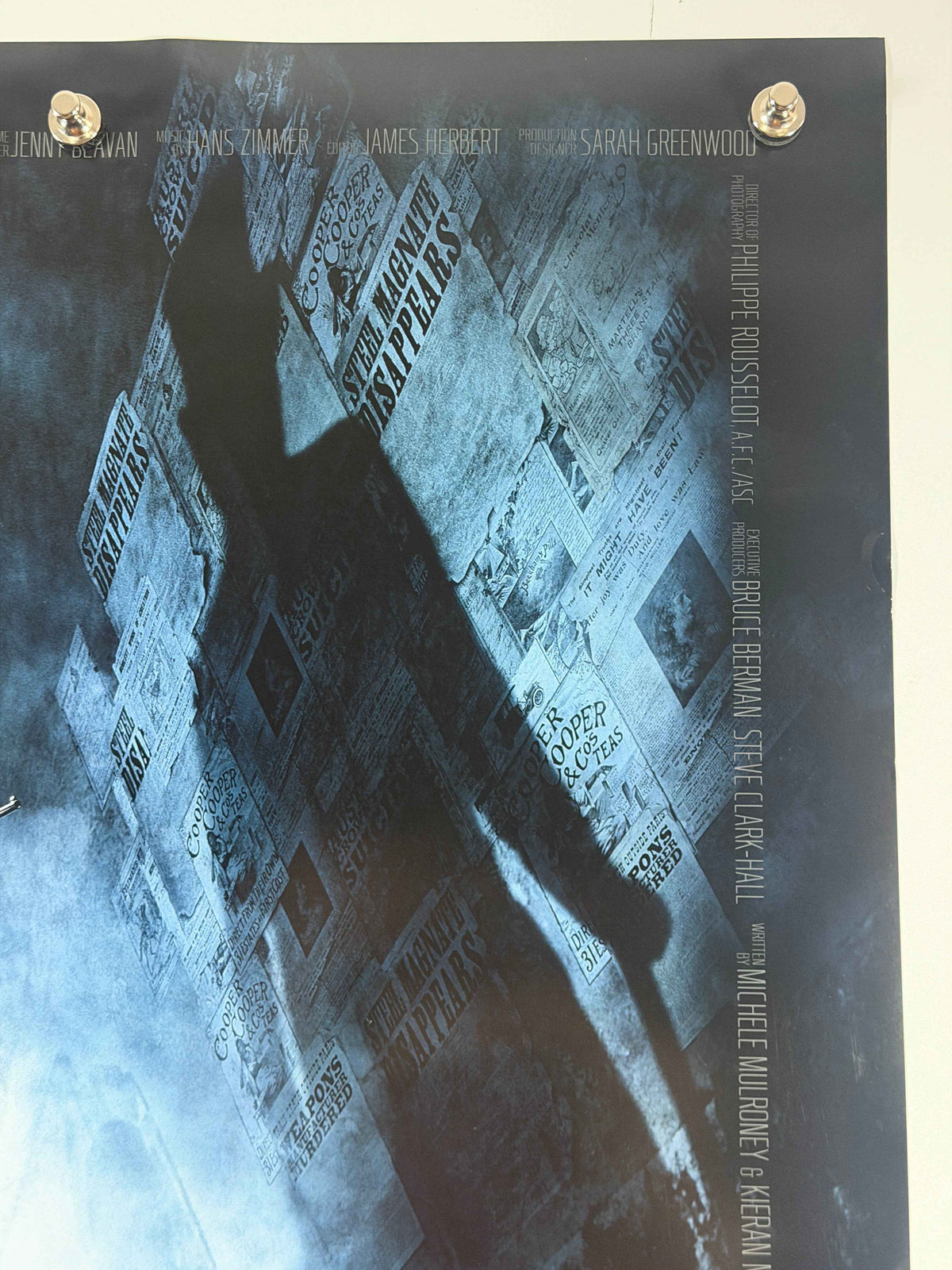 SHERLOCK HOLMES A GAME OF SHADOWS 2011 Original Movie Poster 27x40 DS Rolled Robert Downey Jr Jude Law