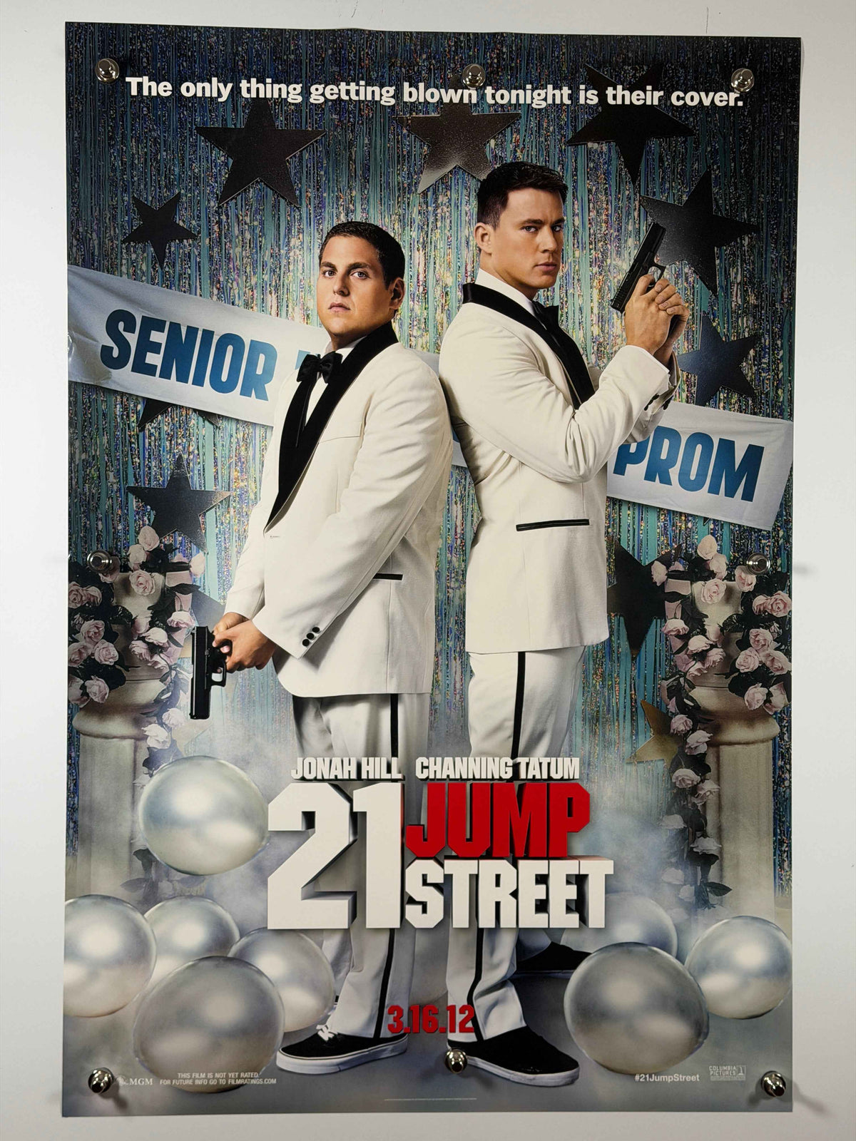 21 JUMP STREET 2012 Original DS Rolled Movie Poster 27x40 Jonah Hill Channing Tatum