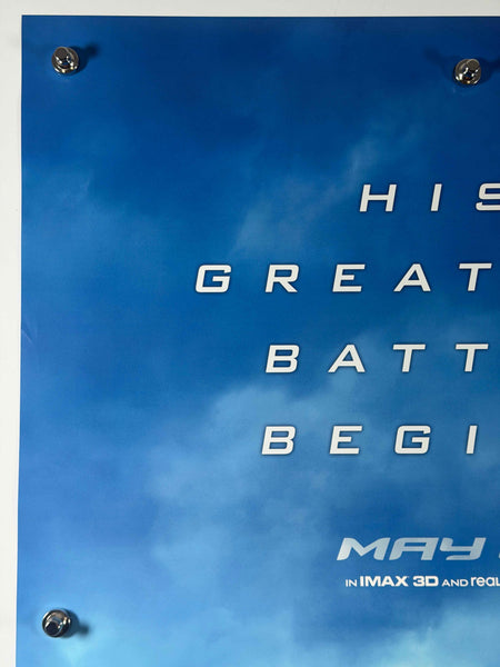 THE AMAZING SPIDER-MAN 2 2013 Original Teaser Movie Poster 27x40 DS Rolled Andrew Garfield Marvel