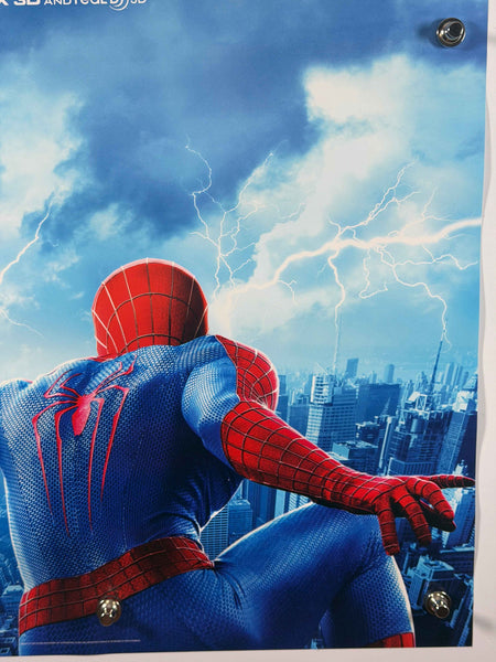 THE AMAZING SPIDER-MAN 2 2013 Original Teaser Movie Poster 27x40 DS Rolled Andrew Garfield Marvel