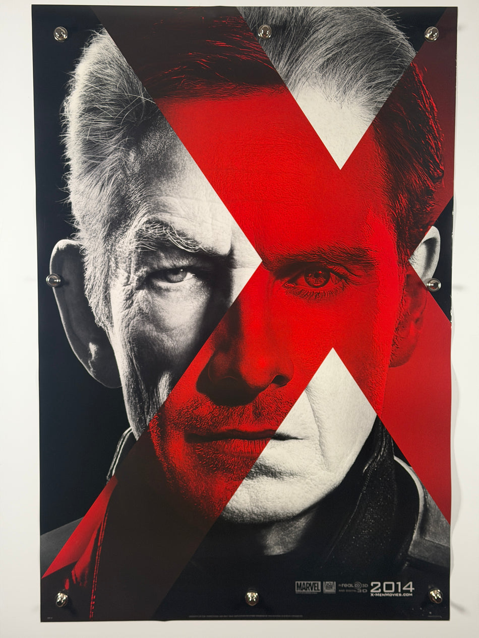 X-MEN: DAYS OF FUTURE PAST 2013 Original Magneto Teaser Movie Poster 27x40 DS Rolled Ian McKellen Michael Fassbender