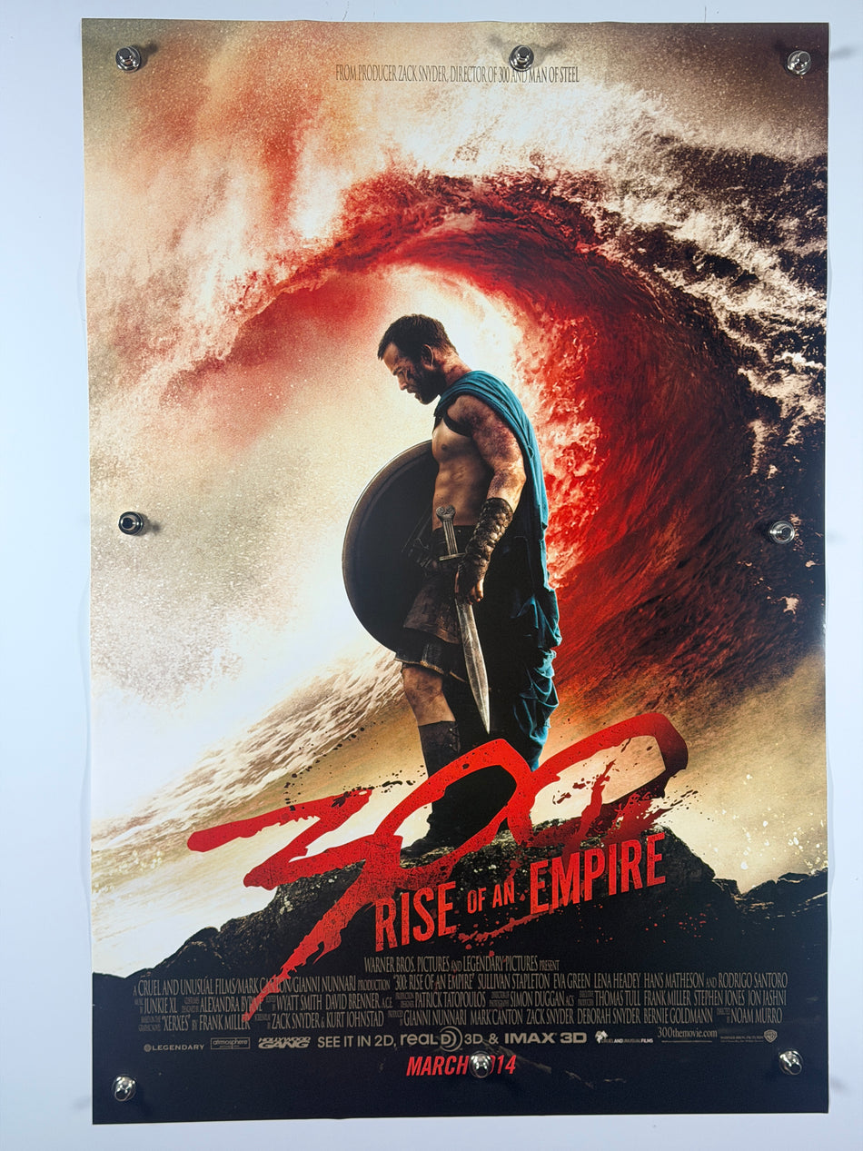 300: RISE OF AN EMPIRE 2014 Original Movie Poster 27x40 Rolled Sullivan Stapleton Themistocles