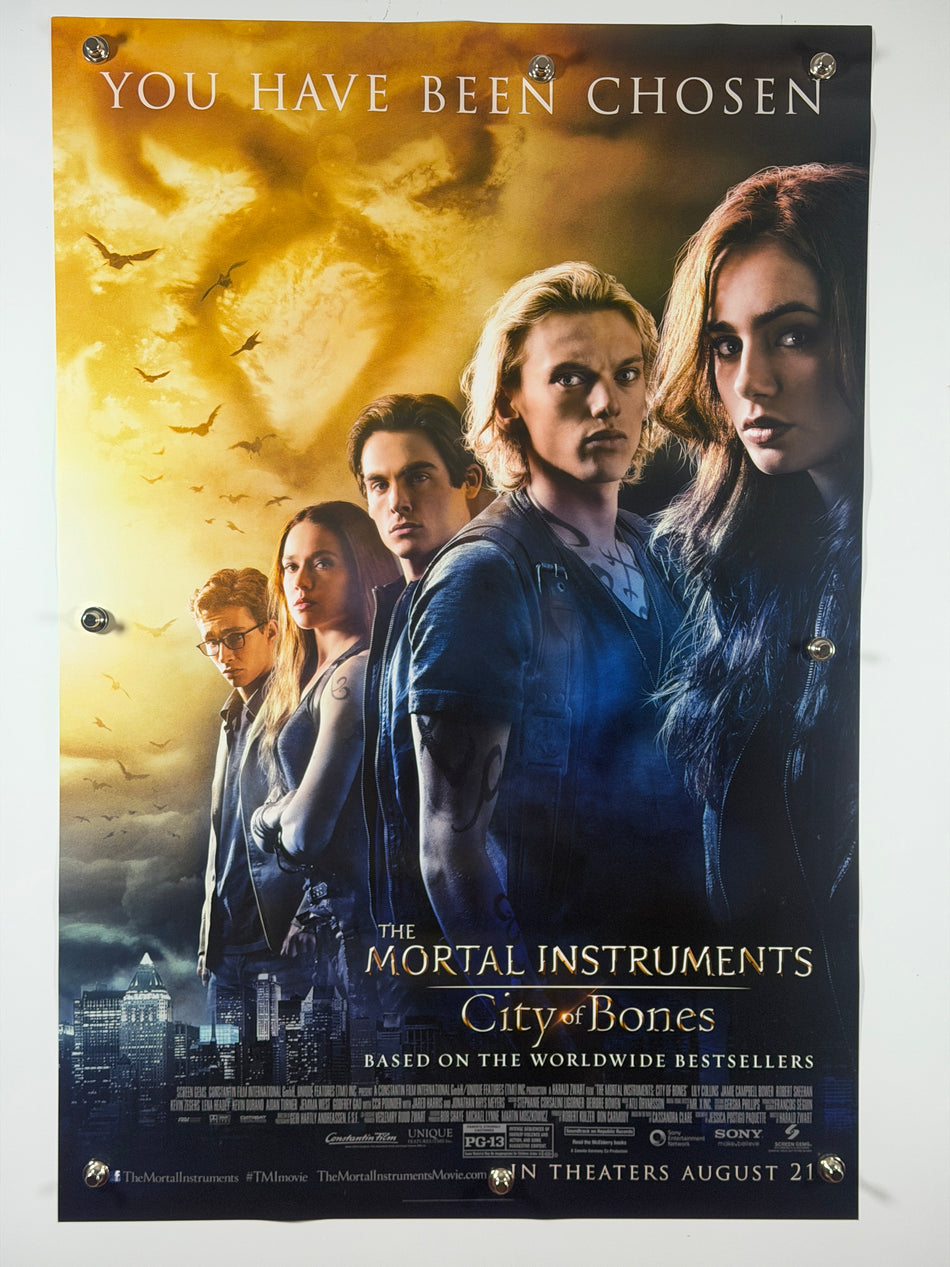THE MORTAL INSTRUMENTS CITY OF BONES 2013 Original Movie Poster 27x40 Rolled DS Lily Collins