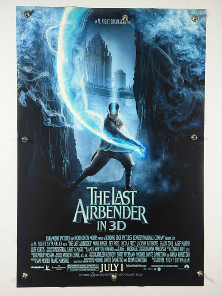 THE LAST AIRBENDER 3D 2010 Original Movie Poster 27x40 Rolled Noah Ringer Aang