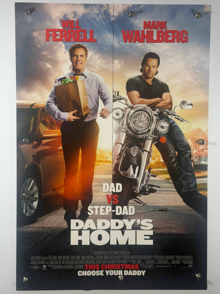 DADDY'S HOME 2015 Original Movie Poster 27x40 Rolled Will Ferrell Mark Wahlberg