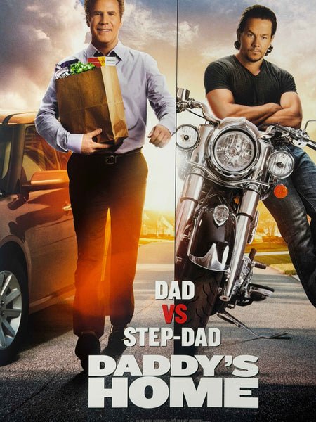 DADDY'S HOME 2015 Original Movie Poster 27x40 Rolled Will Ferrell Mark Wahlberg
